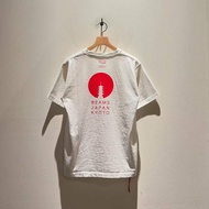 เสื้อยืดคอกลมแขนสั้นหลวมลายเมืองเก่ากิโลมิตร BEAMS JAPAN 25SS สำหรับผู้ชายและผู้หญิง ผลิตในญี่ปุ่น ผ