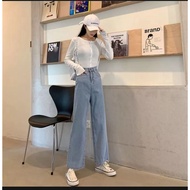 Light Grey Jeans Culottes Women's Jeans Culottes