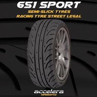 ban accelera 195/55R15 195/55/15 R15 R 15 651 sport semi slick tyre