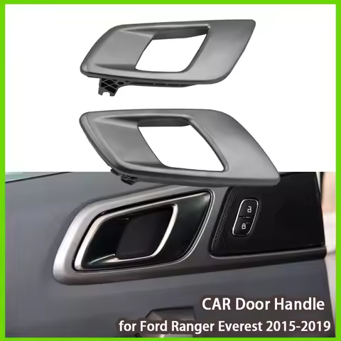 1-2pcs AB3921971 AB3921970 Silver Door Inner Handle for Ford Ranger Everest 2015-2019 Front Right Le