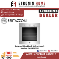 Bertazzoni 60cm Electric Built-in Ovens 5 functions F605MODEKXS