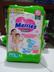 TERMURAH.. pempers merries L 44 pempers merries L