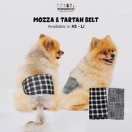 POMAPOO - Cat Manner Belt and Mozza Dog Manner Belt & Tartan Belt