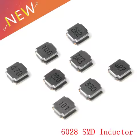 25Pcs Original Power inductor SWPA6028S 6028 2.2uH-100uH SMD Chip Shield winding inductance high qua