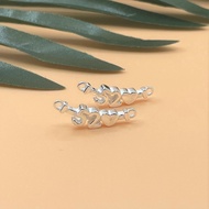 Charm with 2 hangers with the letter 520 (Meaning is my love you) - 925 Silver Charm - Code CB782