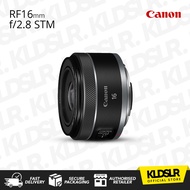 Canon RF 16mm F2.8 STM Lens for EOS R/ EOS RP/ EOS R8/ EOS R5/ EOS R6/ EOS R3 (CANON MALAYSIA WARRAN
