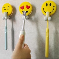 SG Stock 🖤  Children's Teacher's Day Birthday Gift Cartoon Toothbrush Holder Emoticon Smile
