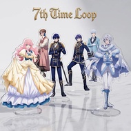 Hot Anime 7th Time Loop Arnold Hein Double-sided Mica keychain Holder Model Display Cosplay Desk