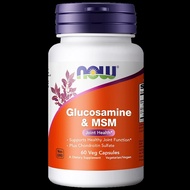 NOW Foods Glucosamine Chondroitin Ointment Joint MSM Original Imported Glucosamine Cartilage Capsules Glucosamine