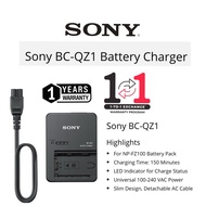 SONY BC-QZ1 BATTERY CHARGER (1 YEARS WARRANTY) 1 TO 1 EXCHANGES SONY A7 A7R A7S A6600 A6700