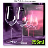 {2pcs} 755ML/LS03BD26 Lucaris ShangHai Soul Bordeaux Crystal Red Wine Glass Cawan Wain Merah Kaca 高品