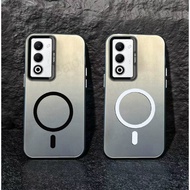 Casing For OPPO A5 4G CPH2727 5G CPH2735 A5i Pro CPH2755 Colorful Matte Frosted Cover With Magnetic 