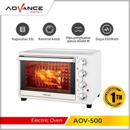 Advance Oven Listrik Low Watt Kapasitas 9L-33L AOV-100/AOV-200/AOV-300/AOV-400/AOV-500 Garansi 1 Tah