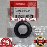 91202-KWN-901 Crankshaft Seal for Vario 150 Vario 125, price per piece, original