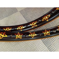 "ราคาต่อคู่" วงล้อ YOKO Excellency "RINGO STAR" ดาวทอง 1.40 ขอบ 17