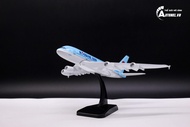 MÔ HÌNH MÁY BAY KOREAN AIR BLUE KHÔNG BÁNH 18CM EVERFLY 6271