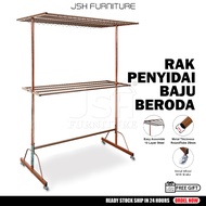 Rak Penyidai Baju JSH CH1 - Cloth Hanger Stand Ampaian Baju Penyangkut Baju Rak Baju Besi Gantung Baju Towel Rack