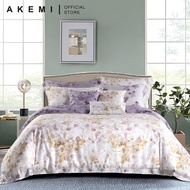 AKEMI 930TC TENCEL™ Virtuous Yanice Bedding Sets (Fitted Sheet Set/ Quilt Cover Set)