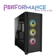 Corsair iCUE 5000X RGB Tempered Glass Mid-Tower ATX PC Smart Case - Black/White (2 YEARS WARRANTY BY