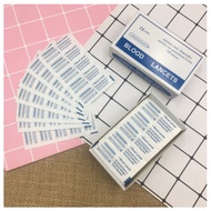 Blood lancet acne needle box, remove pustules