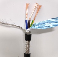 【Limited Time Only】 10m Farrow Cable Rvvp 0.2^mm2 2 Cores Shielded Cable Rvvp Electrical Cables