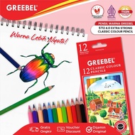GREEBEL 12-Color Colored Pencils Classic Color Pencils (5712) Colored Pencils for Drawing Colour Pen