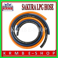 ◳ ✲ JAPAN SAKURA LPG HOSE PER METER (free 2pcs hose clamp)