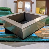 asbak aesthetic Aluminium berbagai ukuran dan warna