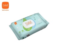 b&h 99%純水加厚特大嬰兒柔濕巾(含蘆薈萃取液 - 無酒精) 80片