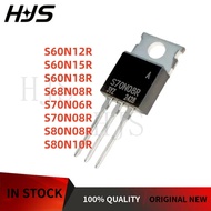 10pieces  S80N10R S60N18R S80N08R S60N15R S68N08R S70N06R S70N08R S60N12R TO-220 Transistor In Stock