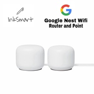 Google Nest Wifi Point and Router