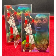 Hakeem Olajuwon 1996-97 Flair Showcase Houston Rockets Basketball Card
