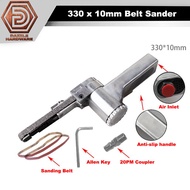 330 X 10mm Pneumatic sander Air sanding machine air belt sander mesin asal angin