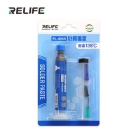 Tin (lead) solder syringe Relife 138 C | 183 C | 227 C