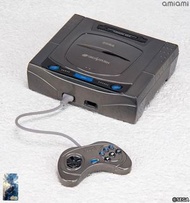 🧲珍惜玩 - Square Enix SEGA 硬件系列 Bright Arts Gallery 迷你遊戲器模型 Saturn 土星 主機連手制 figure 景品 擺設 遊樂器 未開封