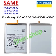 แบตเตอรี่ Samsung Galaxy A33 5G / Samsung Galaxy A53 5G EB-BA336ABY 5000mAh ส่งจากไทย