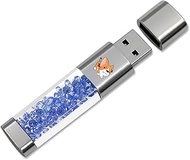 USB Flash Drive 64GB, Techkey External Memory Photo Keeper Storage Stick for Picture/Video/Data Save