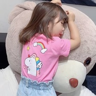 2026CT280 Pure Cotton Dropped Shoulder Children T Printed Style 90-170COD Slim-fit 2026 Fashion 3J2K
