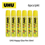 UHU Happy Glue Pen 50ml Bundle (6pcs/pkt)