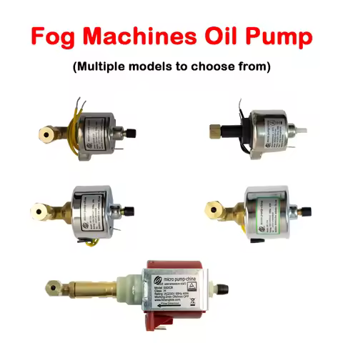 HLD Smoke Oil Pump 30DCB 18W 55DCB 49W SP-12A SP-13A 110V or 220V Various Models for Fog Machine Par