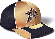 Mitchell & Ness Philadelphia 76ers NBA Jersey Snapback Cap, Adjustable Hat Gold Black