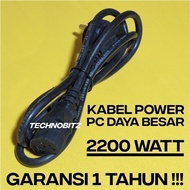 Kabel PC Komputer Tebal 10 Ampere 2200 Watt Power Supply FSP 1 Meter