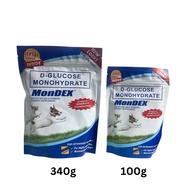 MonDEX Dextrose Powder Energy Supplement for Dogs and Cats 100g and 340g
