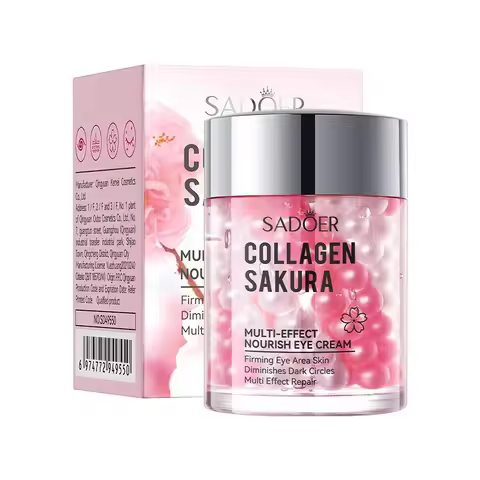 SADOER Sakura Collagen Eye Cream - In Stock Multi-Effect Nourishing Moisturizing Eye Care Wholesale 