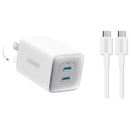 Ankee 523 Nano 47W 2 USB-C Port charger With ActiveShield 2.0 PIQ 3.0 Foldable PPS Fast Charger