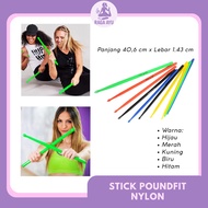 RA - Pound Fit Stick Ripstix Sports Workout Stick/ Nylon Ripstick/ poundfit Stick/ Set
