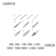 Eaby100pcs Tattoo Needle Set Boutique Hot Sale RL Tattoo Needle RM 4HNL