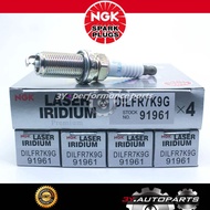 Genuine NGK DILFR7K9G (@4pcs)  Laser Iridium For Lexus RX300, NX200 / TOYOTA HARRIER ALPHARD VELLFIR