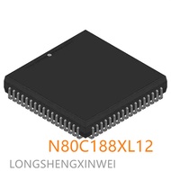 SHDJ-1PCS New Original N80C188XL12 X80C188 PLCC 68 Microprocessor Chip
