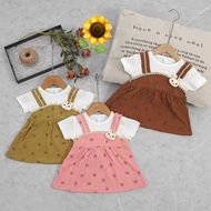 SJ KIDS/Wholesale baby girl's/dress 6-12 months/ price per series 4 pieces
